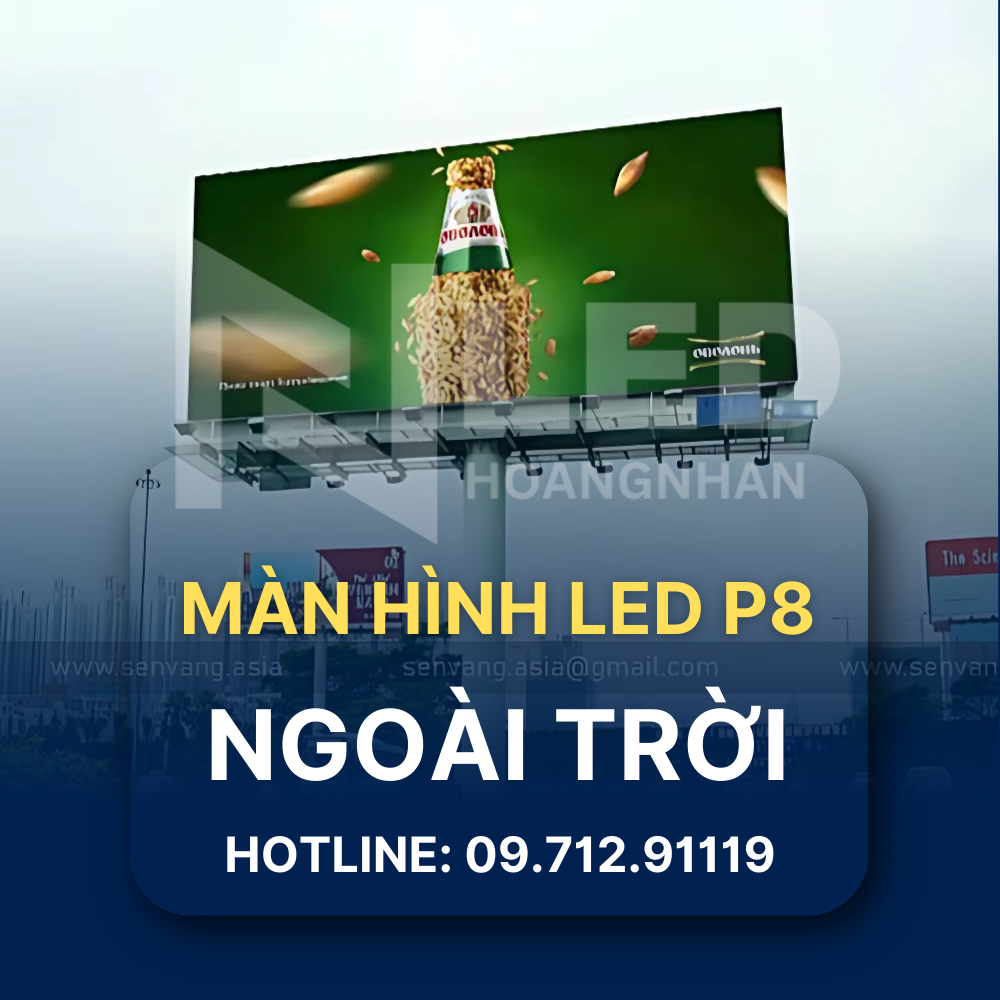Màn hình LED P8 ngoài trời