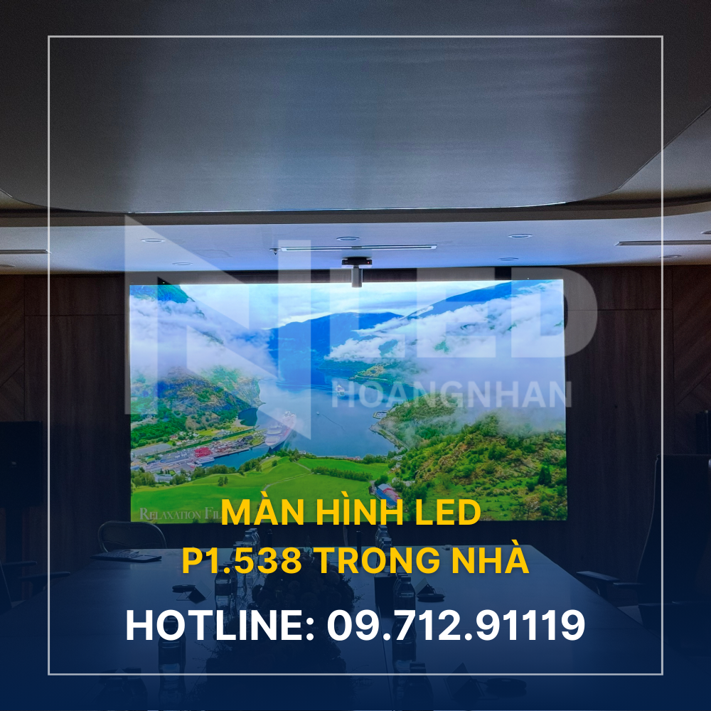 Màn hình LED P1.53 trong nhà