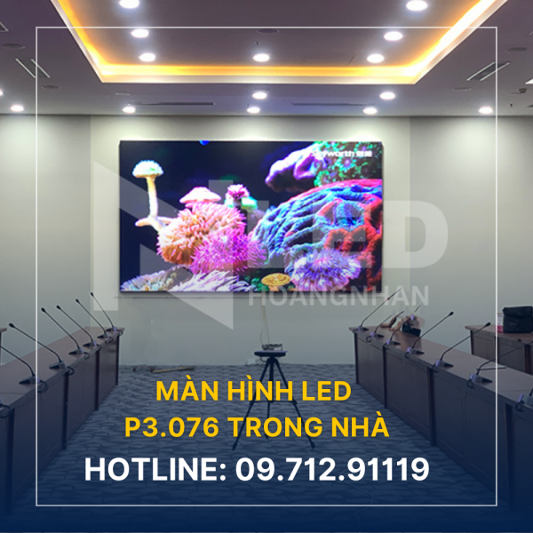 Màn hình LED P3.076 trong nhà