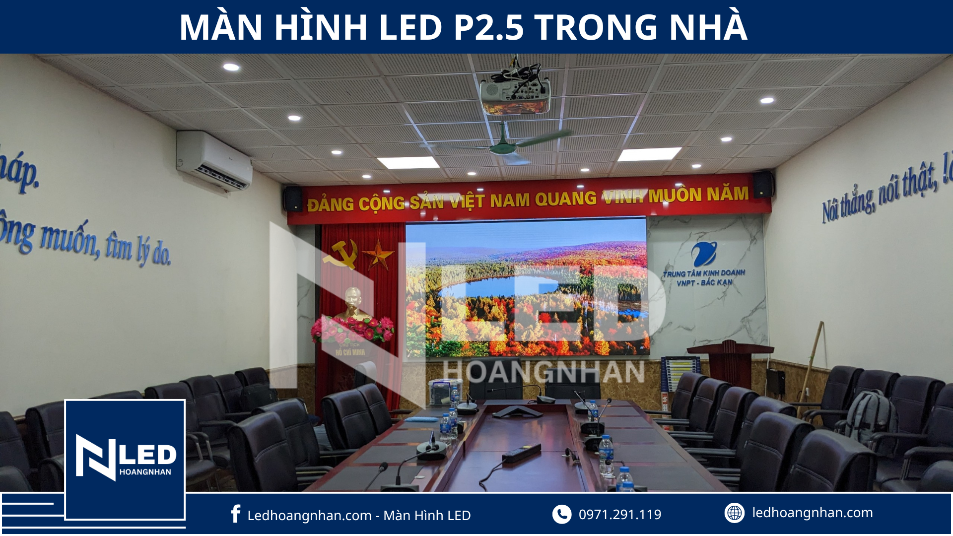 Màn hình LED P2.5 trong nhà