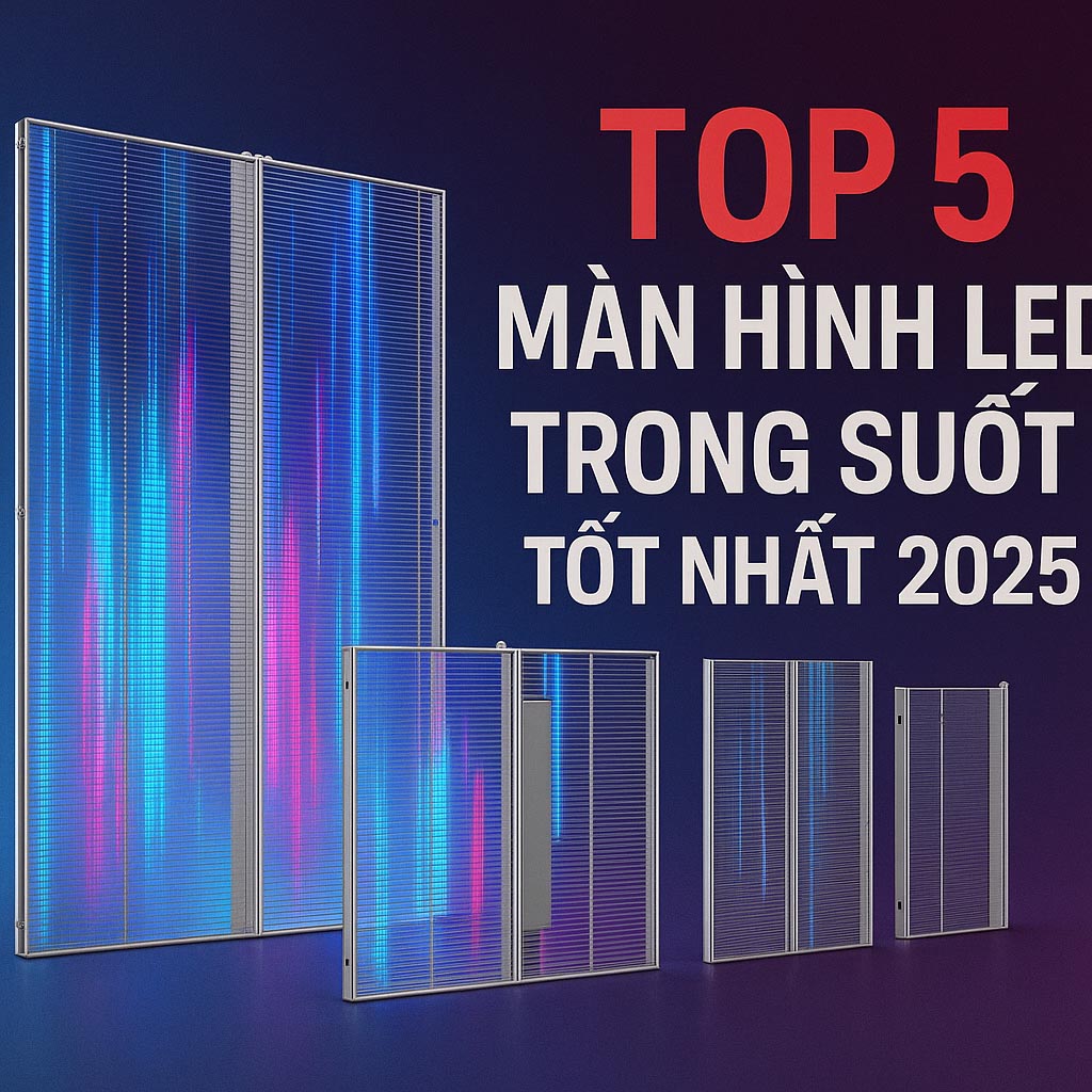 Top 5 Màn Hình LED Trong Suốt Tốt Nhất 2025