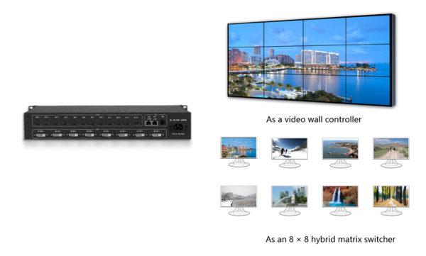 Bộ xử lý hình ảnh Kystar W12 - LED Hoàng Nhân