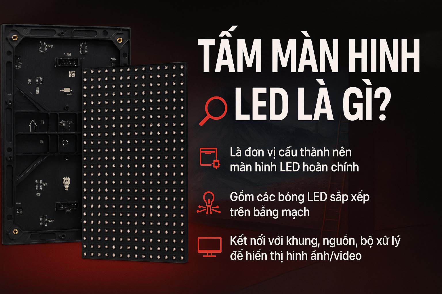 Tấm màn hình led là gì