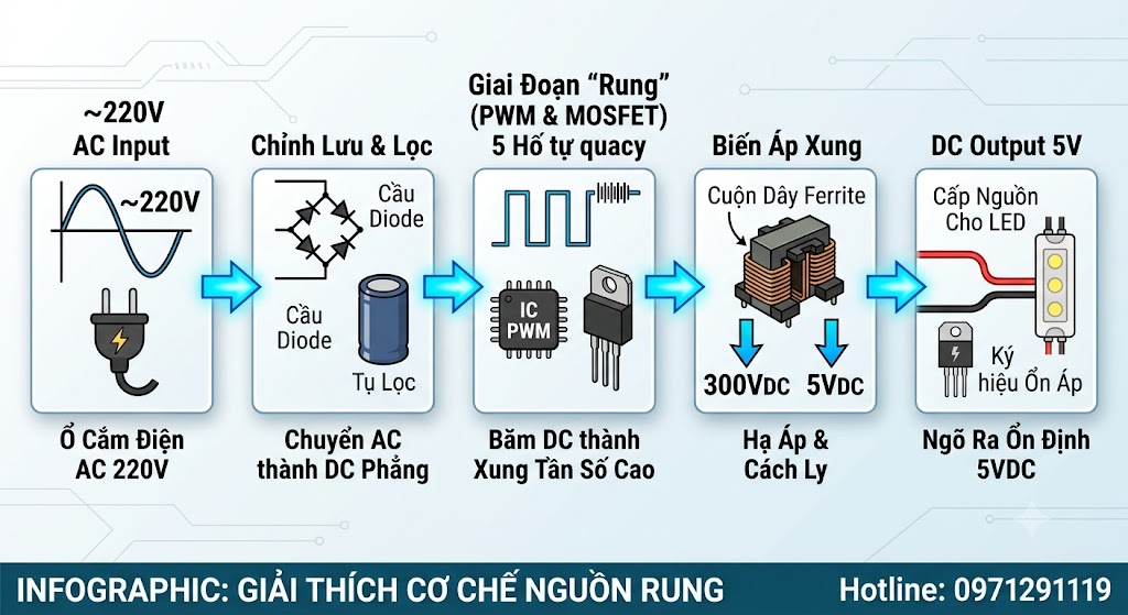 Nguồn Rung